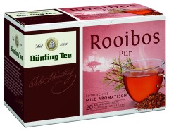Bünting Tee Rooibos Pur 20 x 1,75g Teebeutel